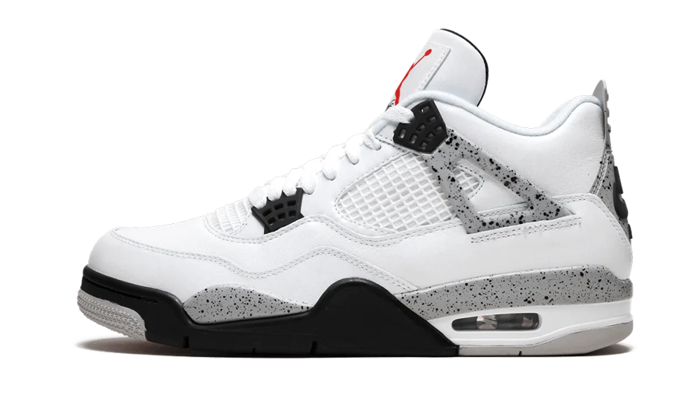 Air Jordan 4 White Cement
