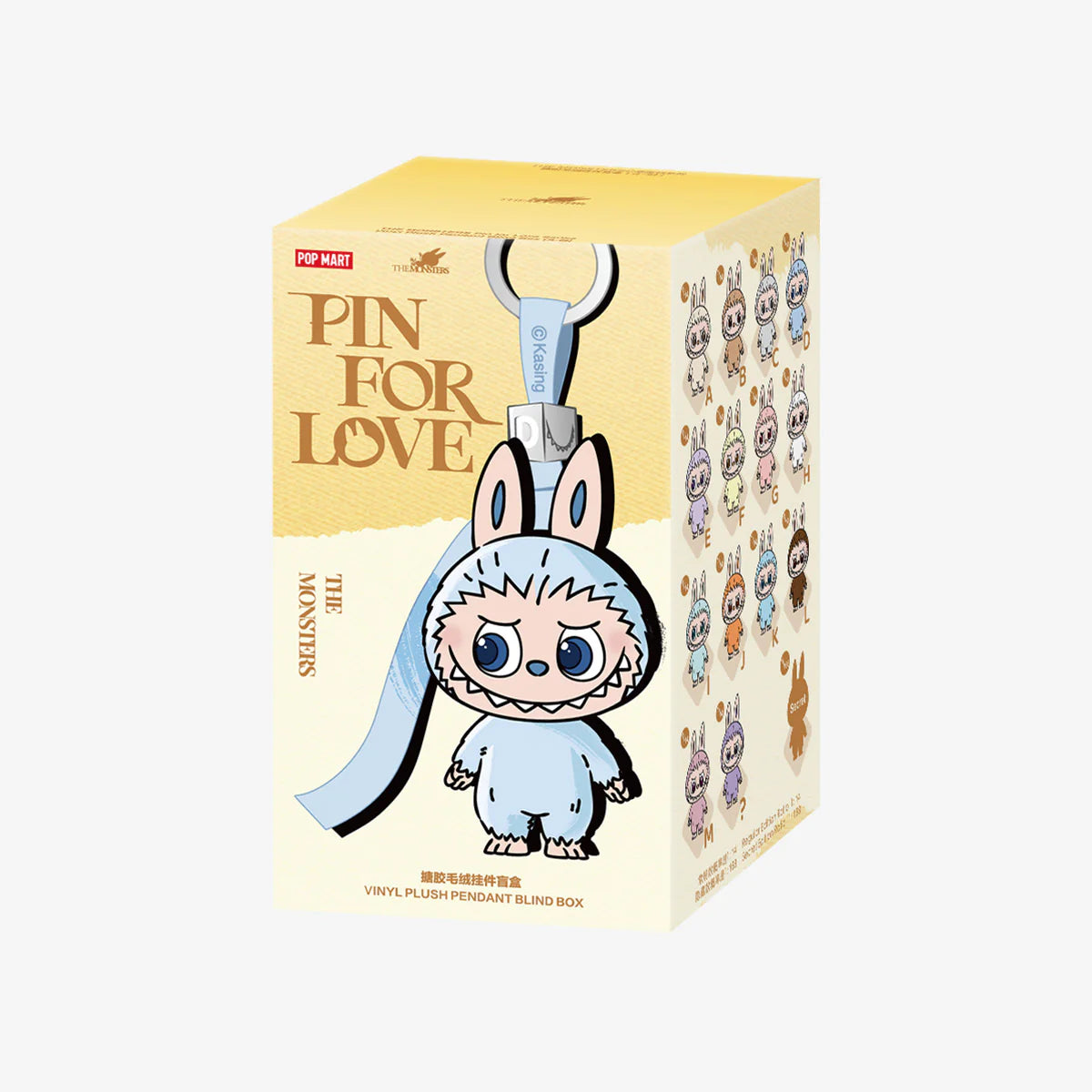 Pop Mart Labubu Pin For Love (A-M) Blind Box