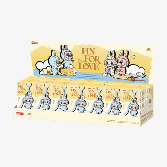 Pop Mart Labubu Pin For Love (A-M) Display Set (14x Blind Box)